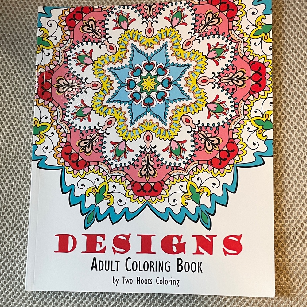Colorful Adult Coloring Book